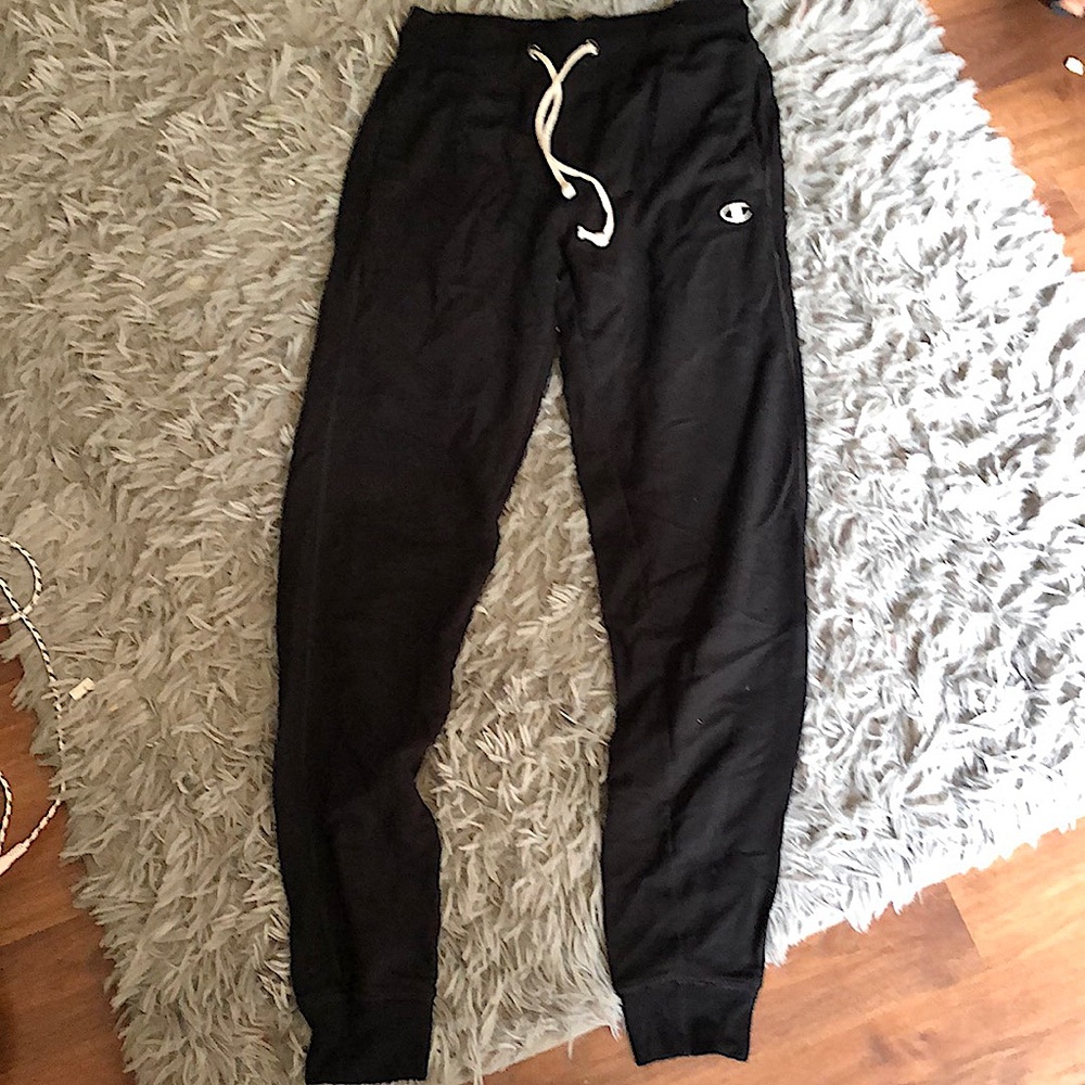 Black champion sweatpants